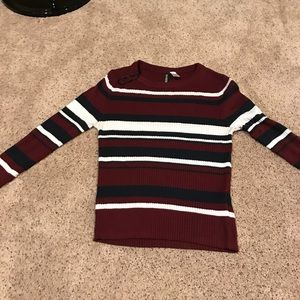 striped sweater
